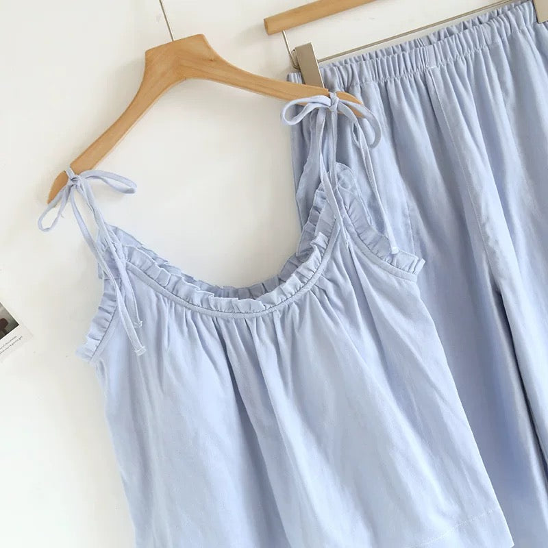Pastel Hues Padded Nightsuit Set